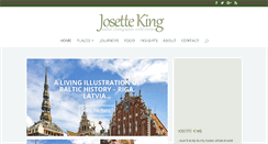 Desktop Screenshot of josetteking.com