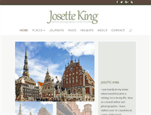 Tablet Screenshot of josetteking.com